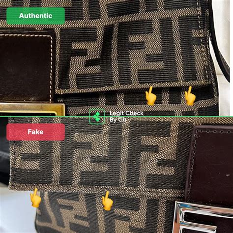 real fendi vs fake fendi bag|how to authenticate Fendi.